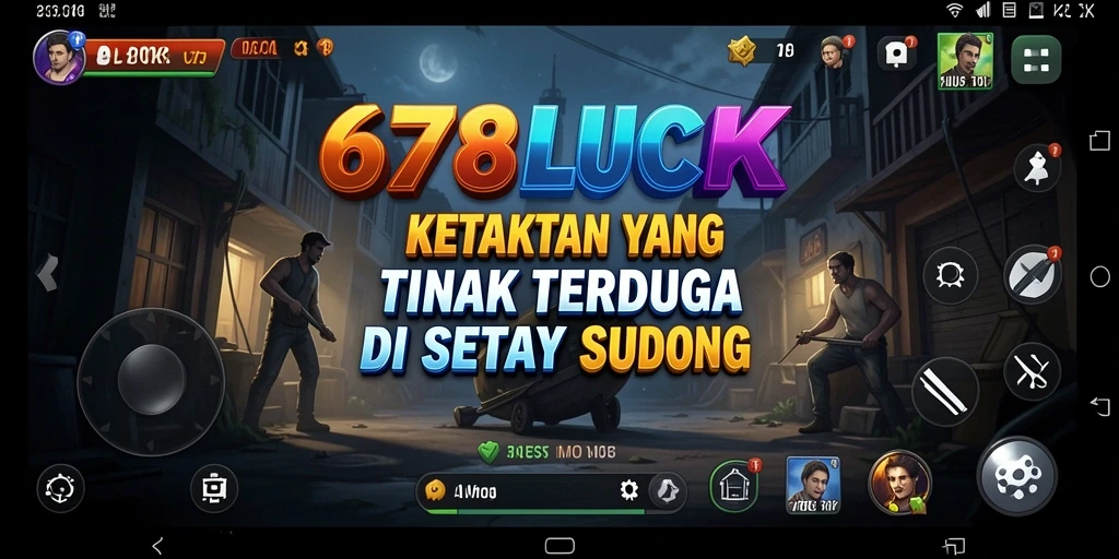 Screenshot gameplay <strong>678LUCK</strong> menampilkan suasana mencekam dan petualangan menyeramkan.