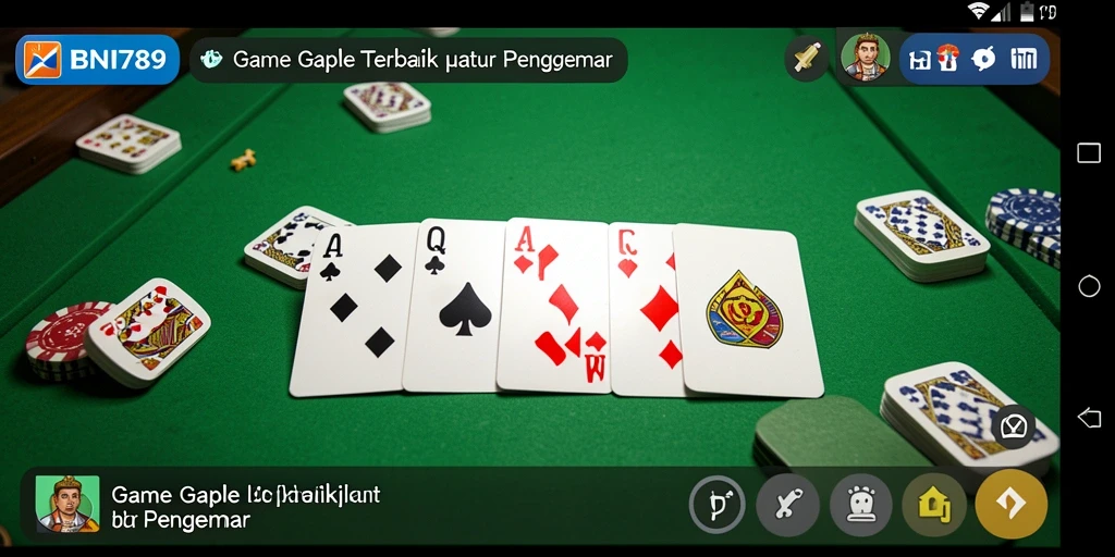 Screenshot gameplay BNI789 yang menarik dan interaktif.