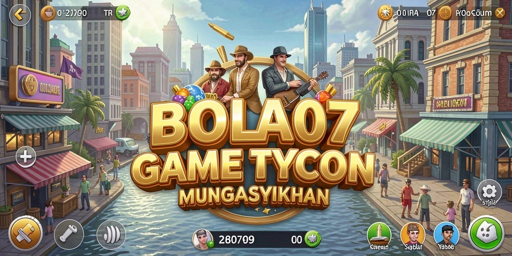 Tampilan gameplay <strong>BOLA07</strong> dengan pertandingan sepak bola seru.