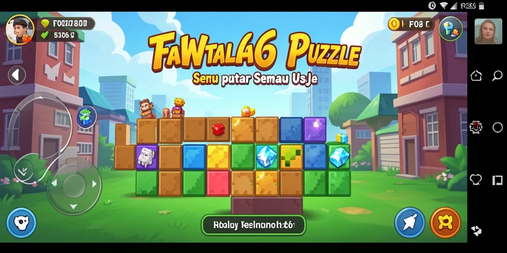 Screenshot FW66 menampilkan gameplay Puzzle yang menarik dan menantang.
