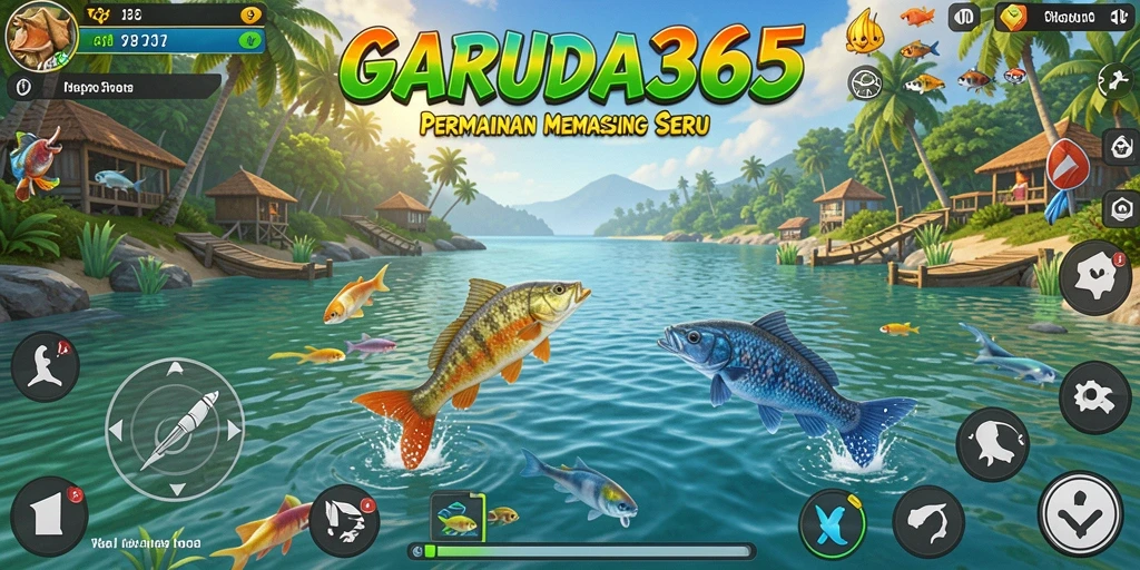 Tangkapan ikan yang epik dalam gameplay GARUDA365.