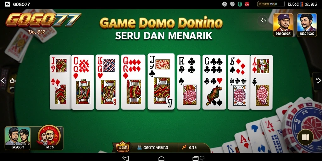 Tampilan gameplay GOGO77 yang seru dan mengasyikkan.