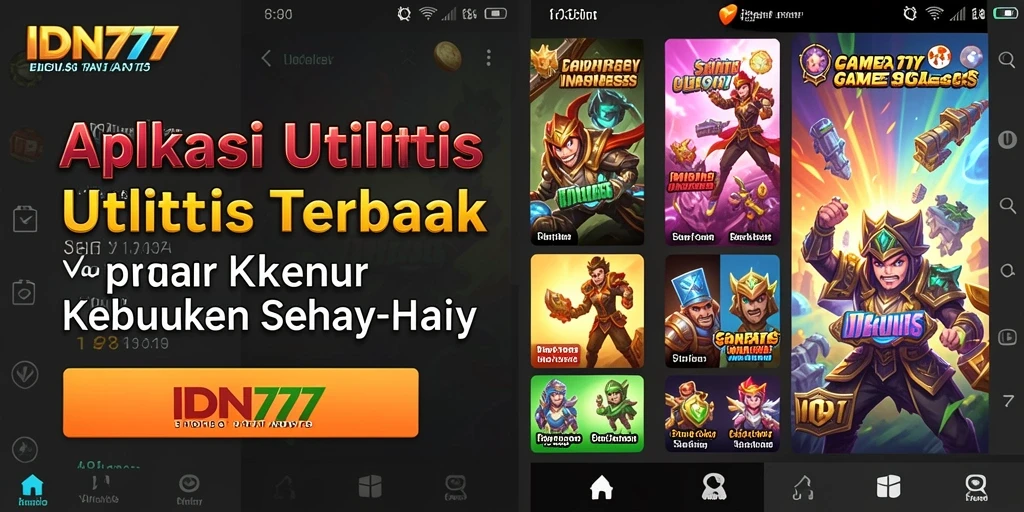 Tampilan antarmuka IDN777 yang intuitif dan mudah digunakan.