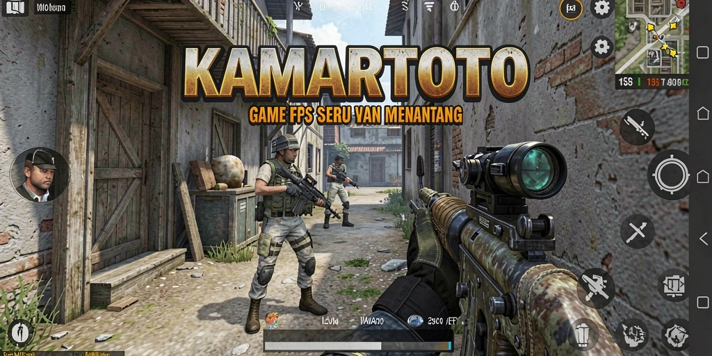 Tangkapan layar dari aksi seru dalam KAMARTOTO.
