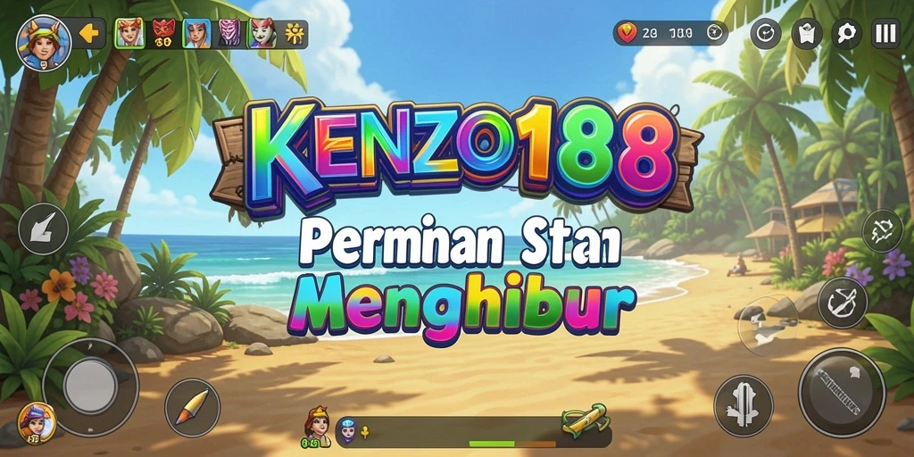 Tampilan gameplay KENZO188 yang penuh warna dan mengasyikkan.