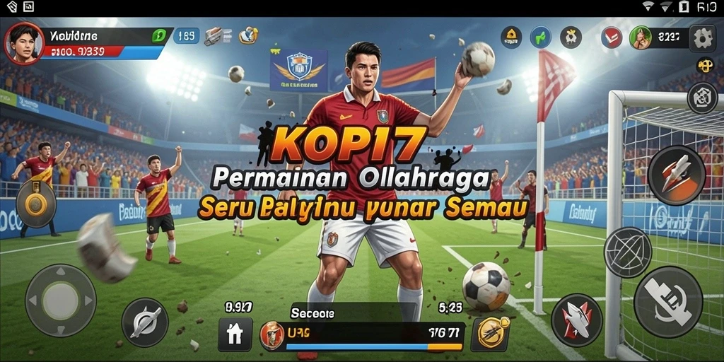Gameplay seru KOPI77 dengan variasi olahraga.