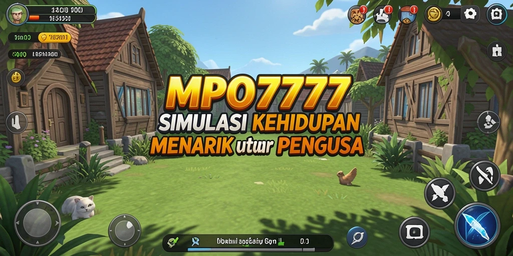 Tampilan gameplay menarik dari MPO777 yang menunjukkan interaksi karakter.